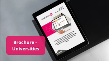 The higher education improvement brochure