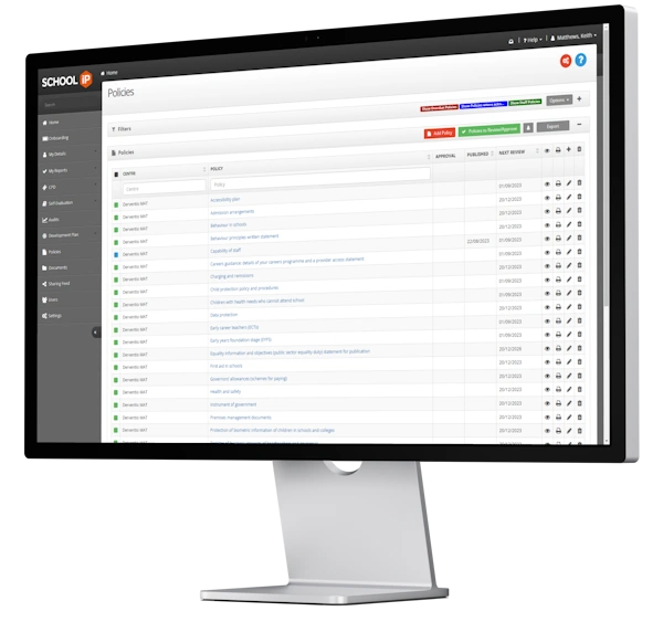 SchooliP Policy Management Module